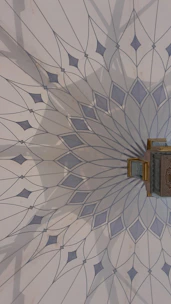 A serene home interior infused with soft pastel mandala patterns reflecting vastu harmony.