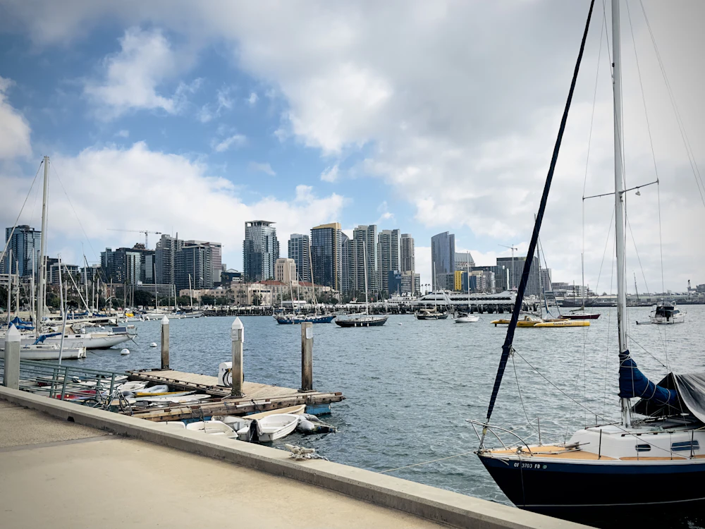 Boats on calm water