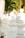 Large white chess pawn pieces are aligned on an outdoor board, with a blurred background of tropical palm trees and greenery. The sunlight casts shadows on the pieces, creating a serene and leisurely atmosphere.