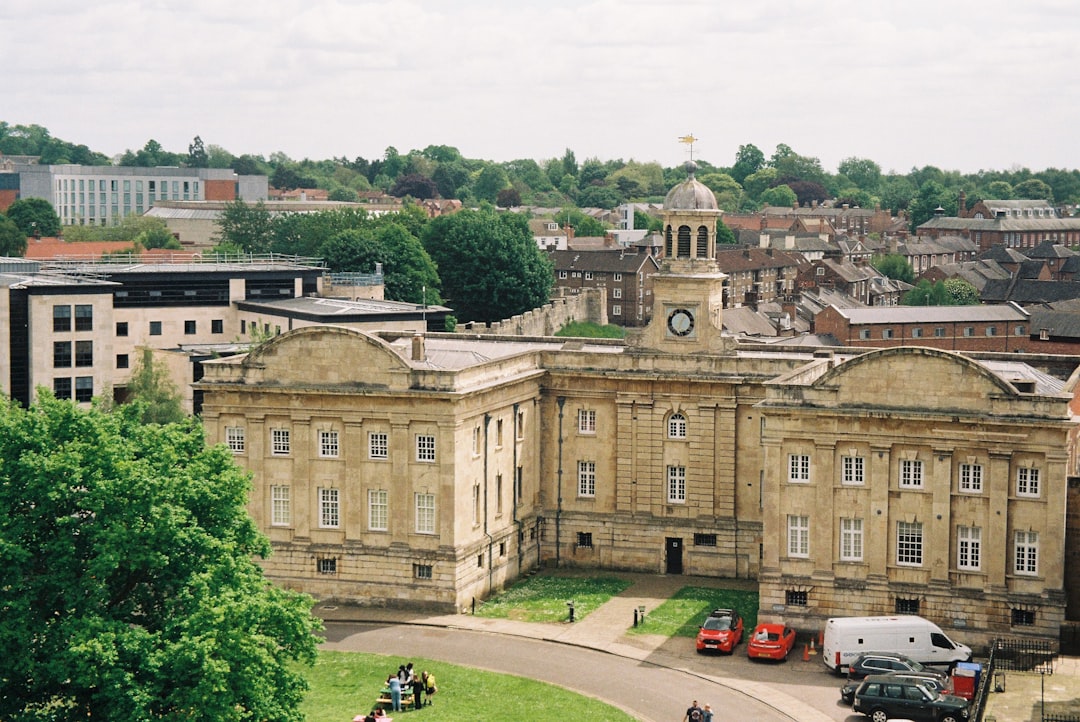 a large building with a clock tower on top of it,