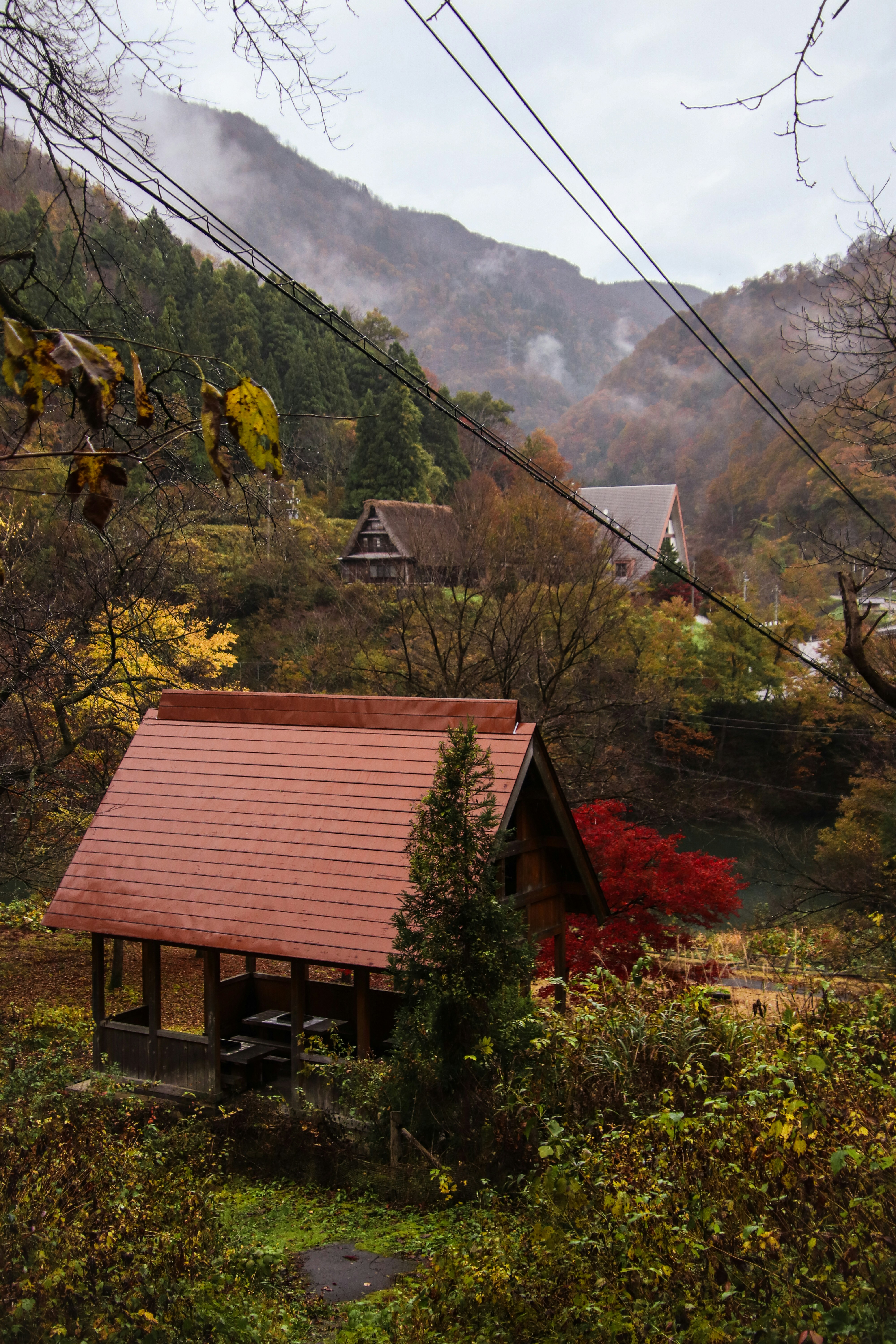Shirakawa-go in autumn