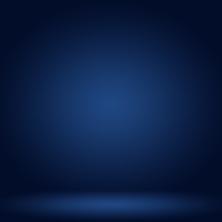 A gradient of deep blue to lighter blue occupies the background, with a soft spotlight effect at the center, creating a sense of depth and focus.