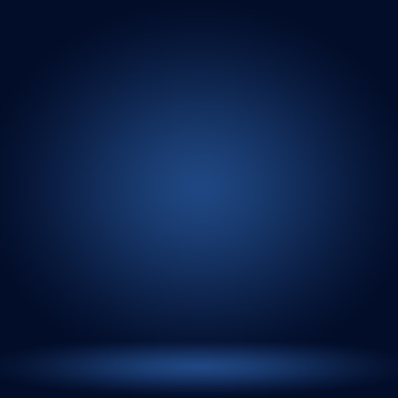 A gradient of deep blue to lighter blue occupies the background, with a soft spotlight effect at the center, creating a sense of depth and focus.