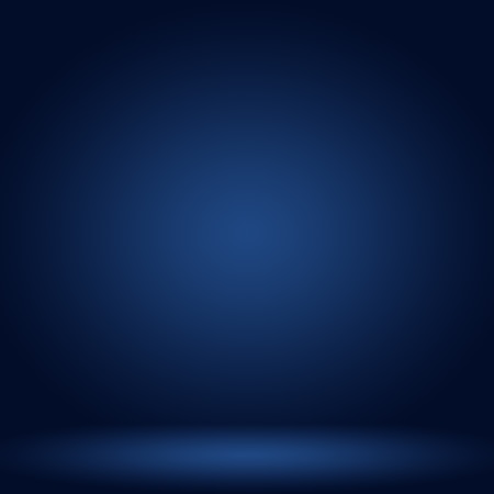 A gradient of deep blue to lighter blue occupies the background, with a soft spotlight effect at the center, creating a sense of depth and focus.