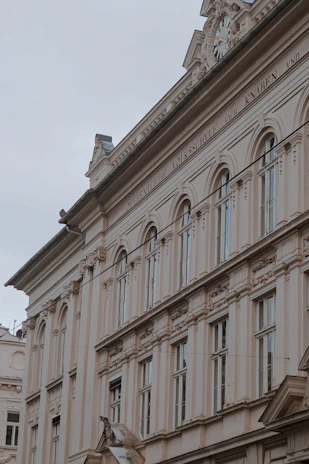 Elegant architectural details of a European building symbolizing heritage and steadiness.