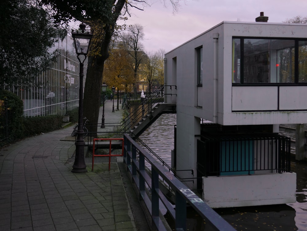 a house on the side of a river