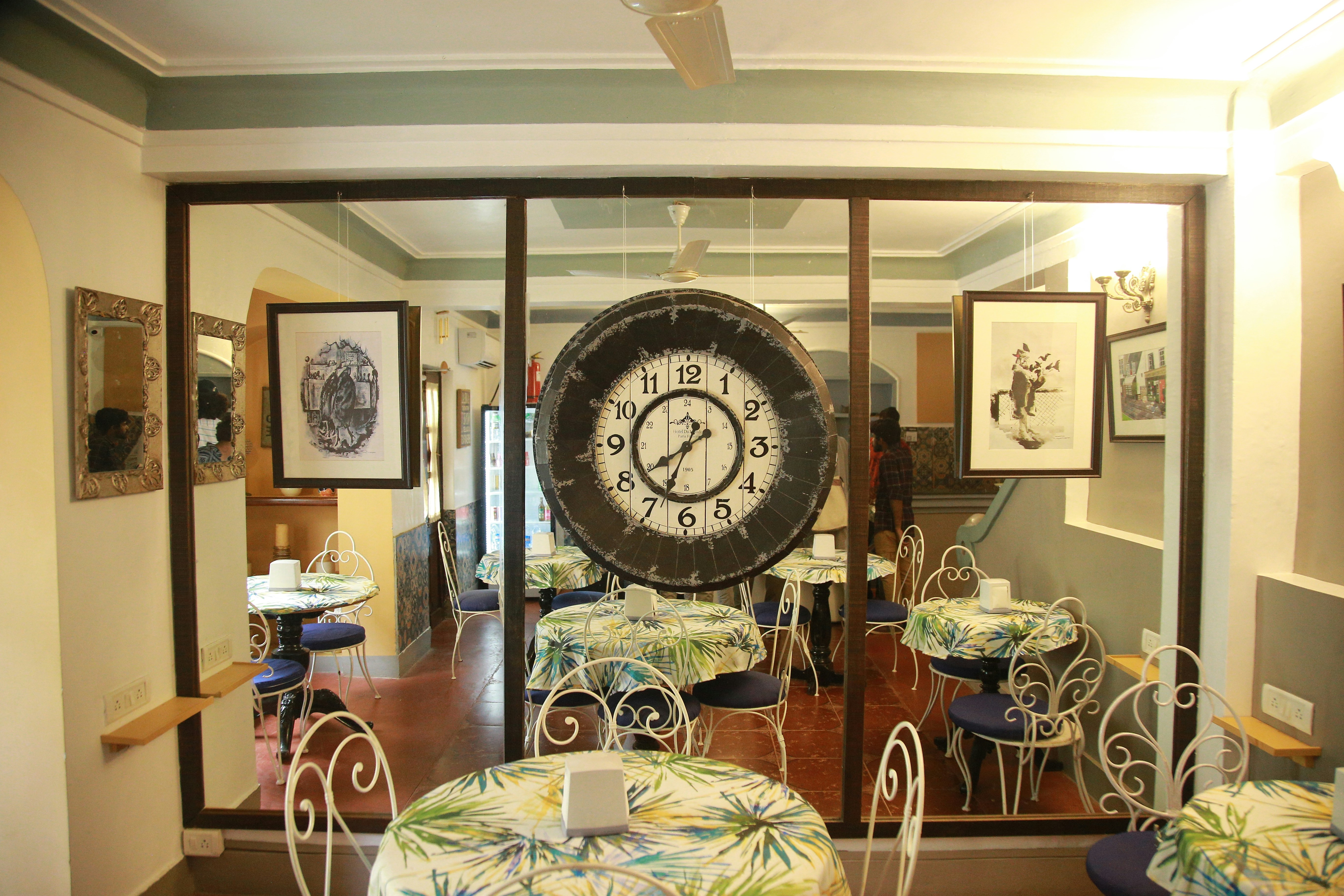 Colonial style restaurent interior