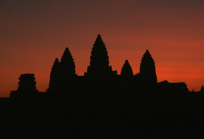 Angkor Wat at sunrise