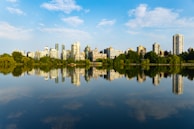 A serene environment showcasing a cityscape, symbolizing real estate success.