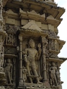 An intricate sculpture showcasing fine craftsmanship.