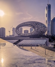 a view of a city from a rooftop