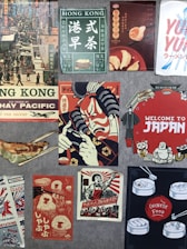 A vibrant collage of diverse Asian cultures and modern life.