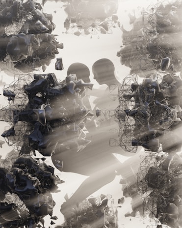 A modern interpretation of historical themes in art.