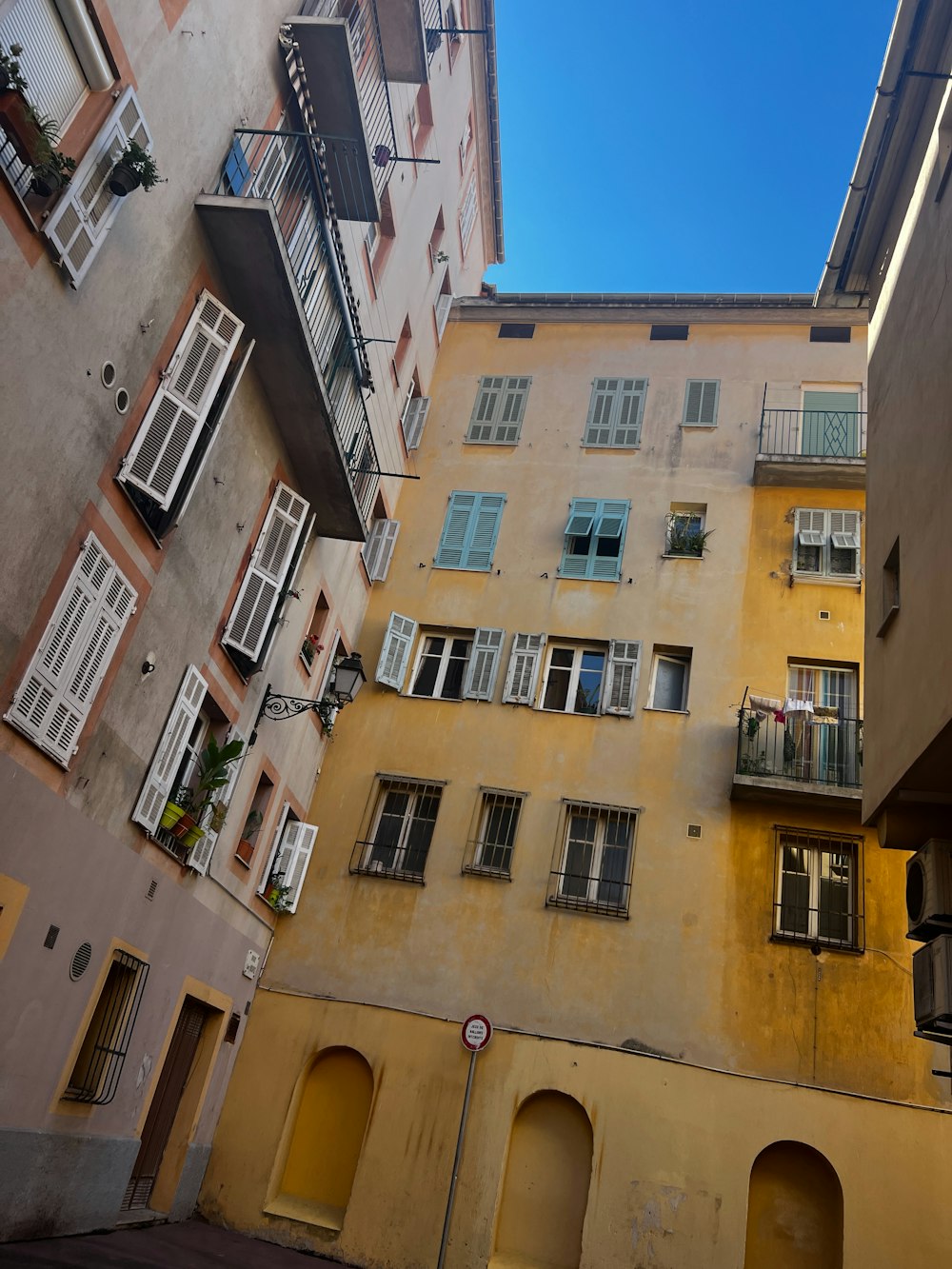 a couple of buildings that are next to each other