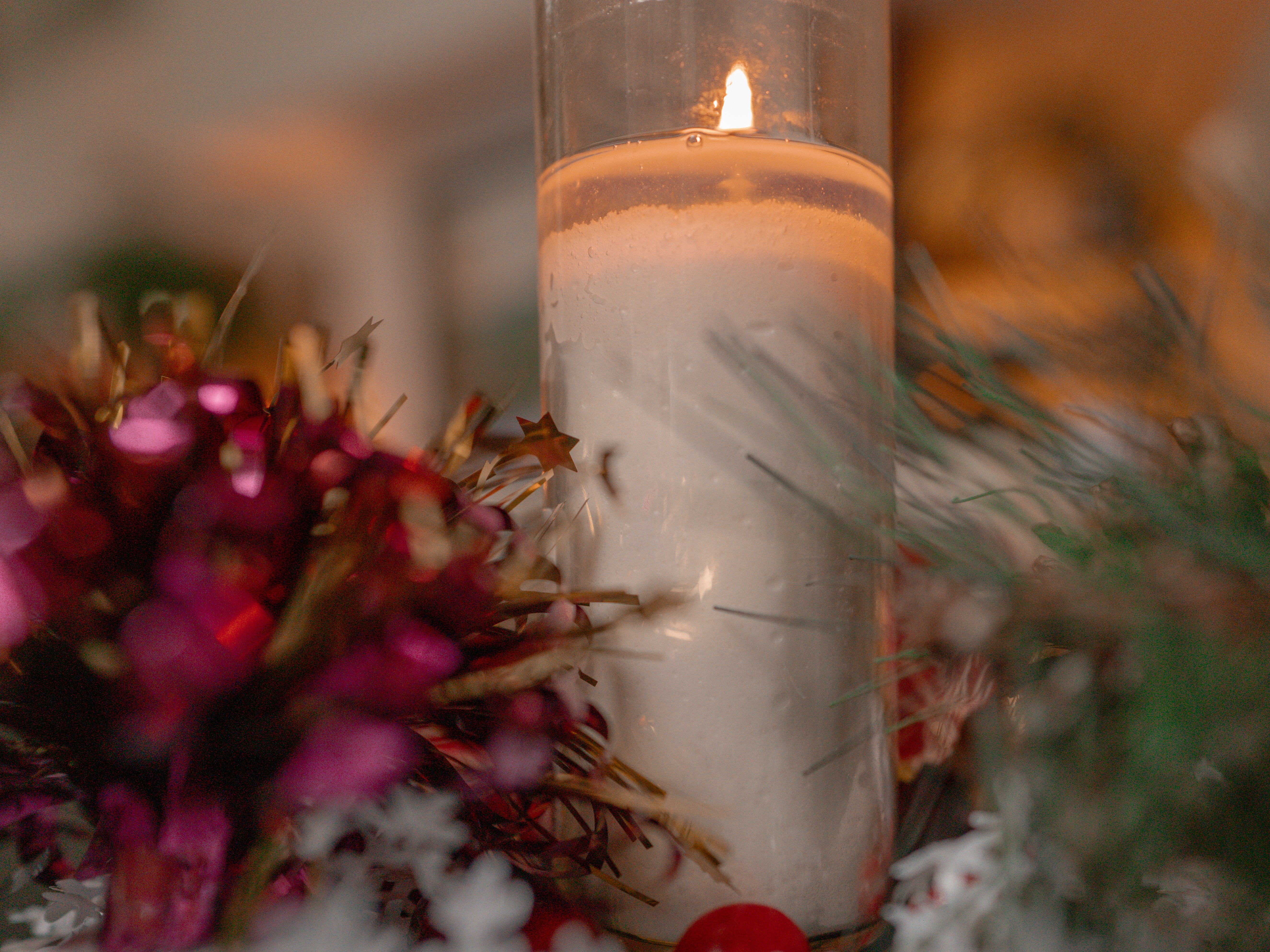 Cozy Christmas Candle