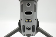 A detailed view of UAV components arranged neatly.