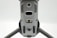A close-up view of a drone's underside, showcasing various sensors, cameras, and LEDs arranged symmetrically along its body. The gray, metallic finish gives a sleek, modern appearance.