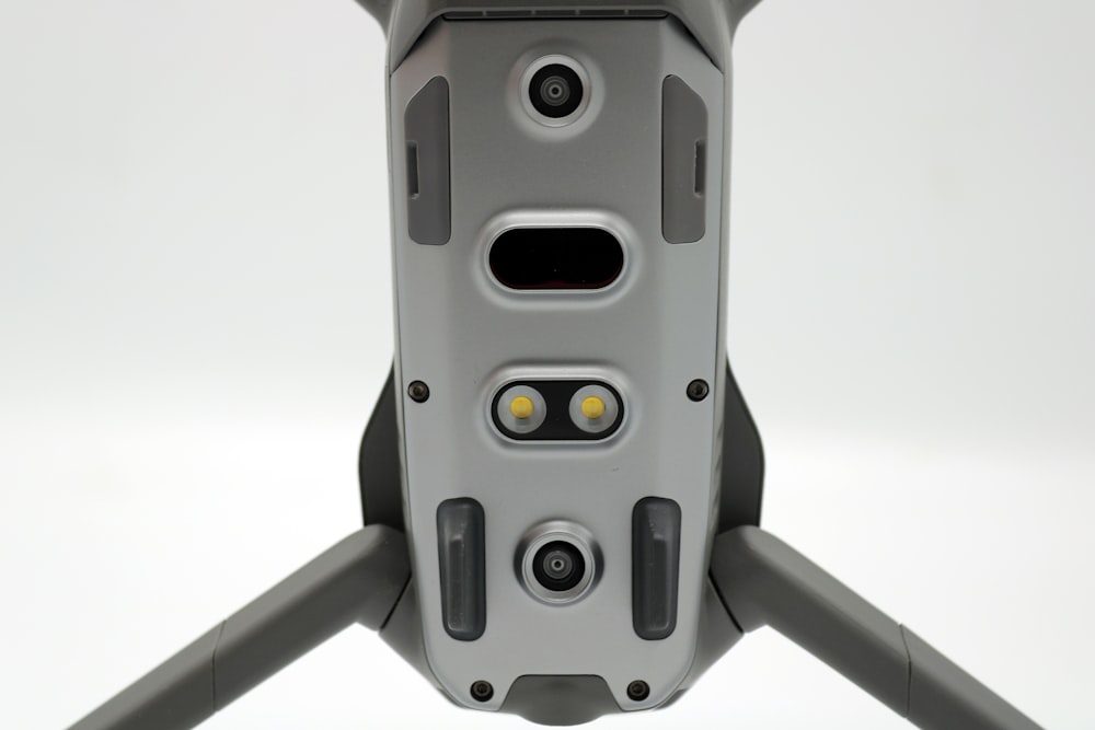 a close up of a camera on a tripod