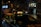 A taxi with an illuminated sign reading 'Taxi Parisien' is parked on a street at night. The vehicle has a glossy appearance, possibly due to rain. Surrounding the taxi, city lights and reflections are visible from nearby buildings and a bus on the move.