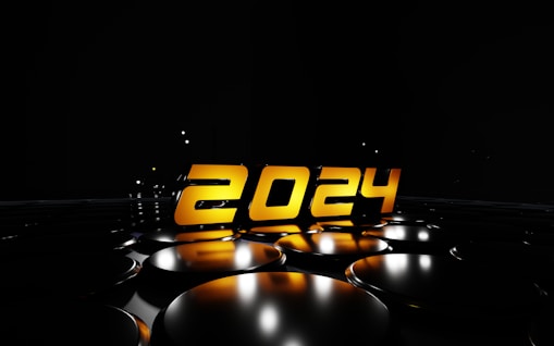 A sleek countdown timer glowing softly against a dark background, building anticipation.