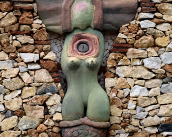 An elegant installation of a sculpted wall, blending art and architecture.