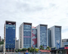 Modern buildings symbolizing diverse and attractive property investments