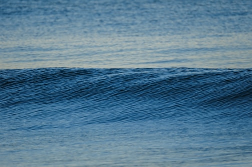 An image of a calm ocean symbolizing tranquility.