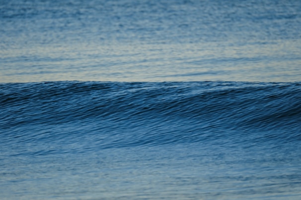 A serene ocean wave symbolizing guidance and clarity in decision-making.