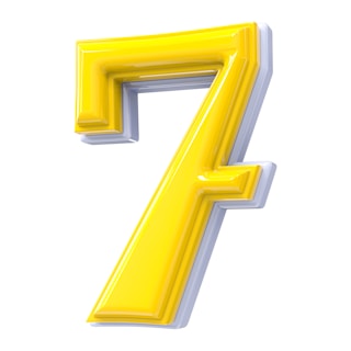 A colorful meme featuring '6-7' numbers with a goofy cartoon character laughing out loud.