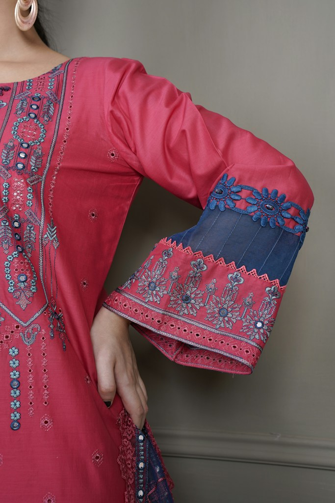 Maroon Punjabi Suit