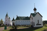 A serene view of the Sts. Cyril and Methodius Church in Narva.