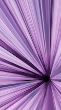 A dynamic composition of intersecting lines and shapes in electric violet and pearl white hues.