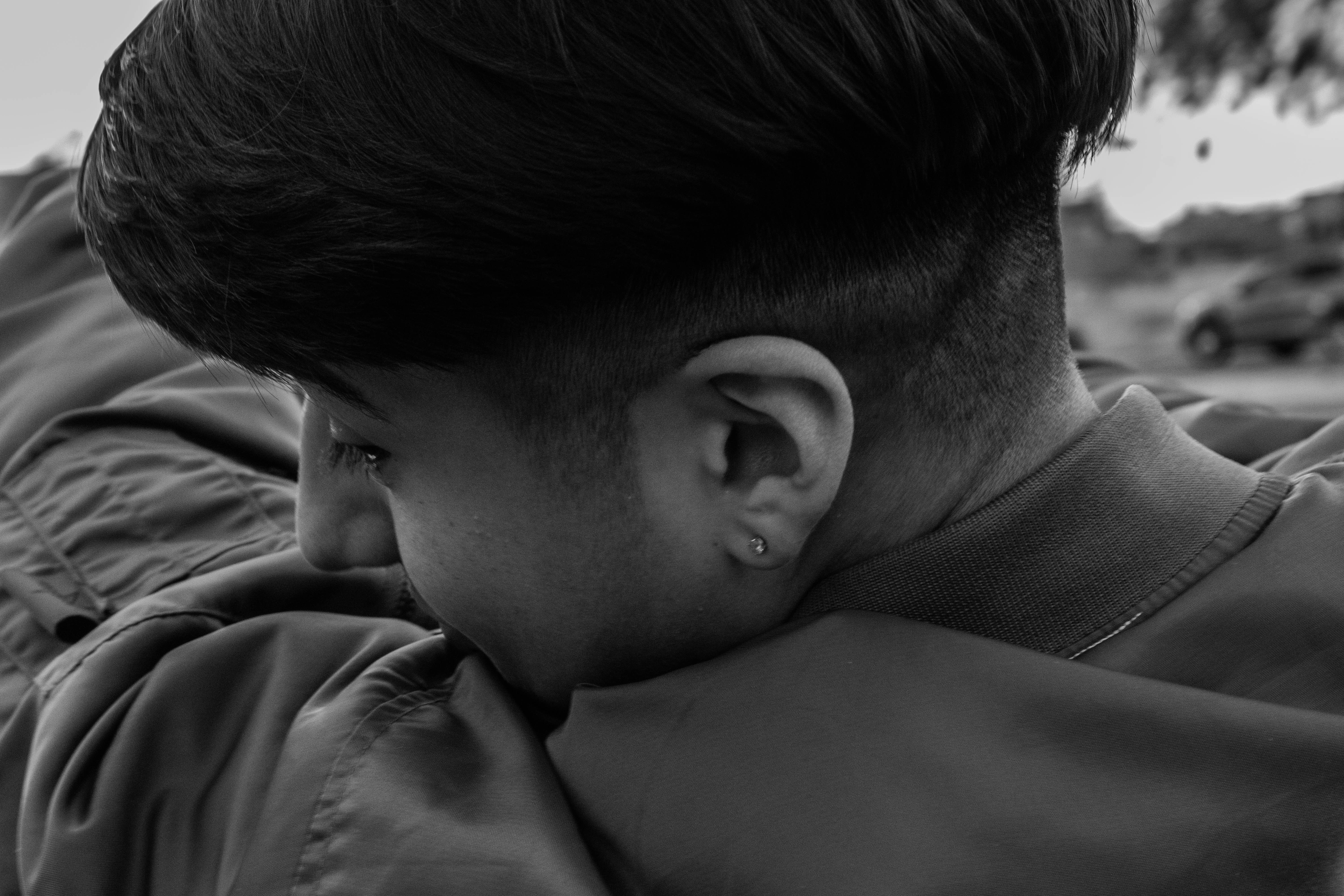 Male fashion model portrait