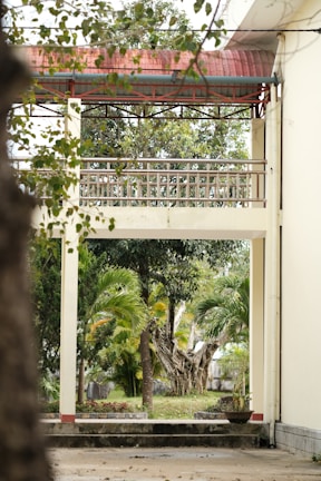 A peaceful garden area where residents relax and connect with nature.