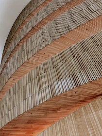 Close-up of elegant aluminum pergola details highlighting craftsmanship and durability.