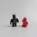 Vibrant custom superhero minifigures posed dynamically against a clean white background.
