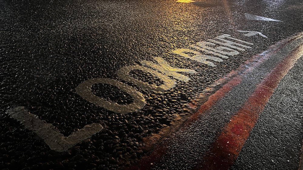 a street sign on the side of a road