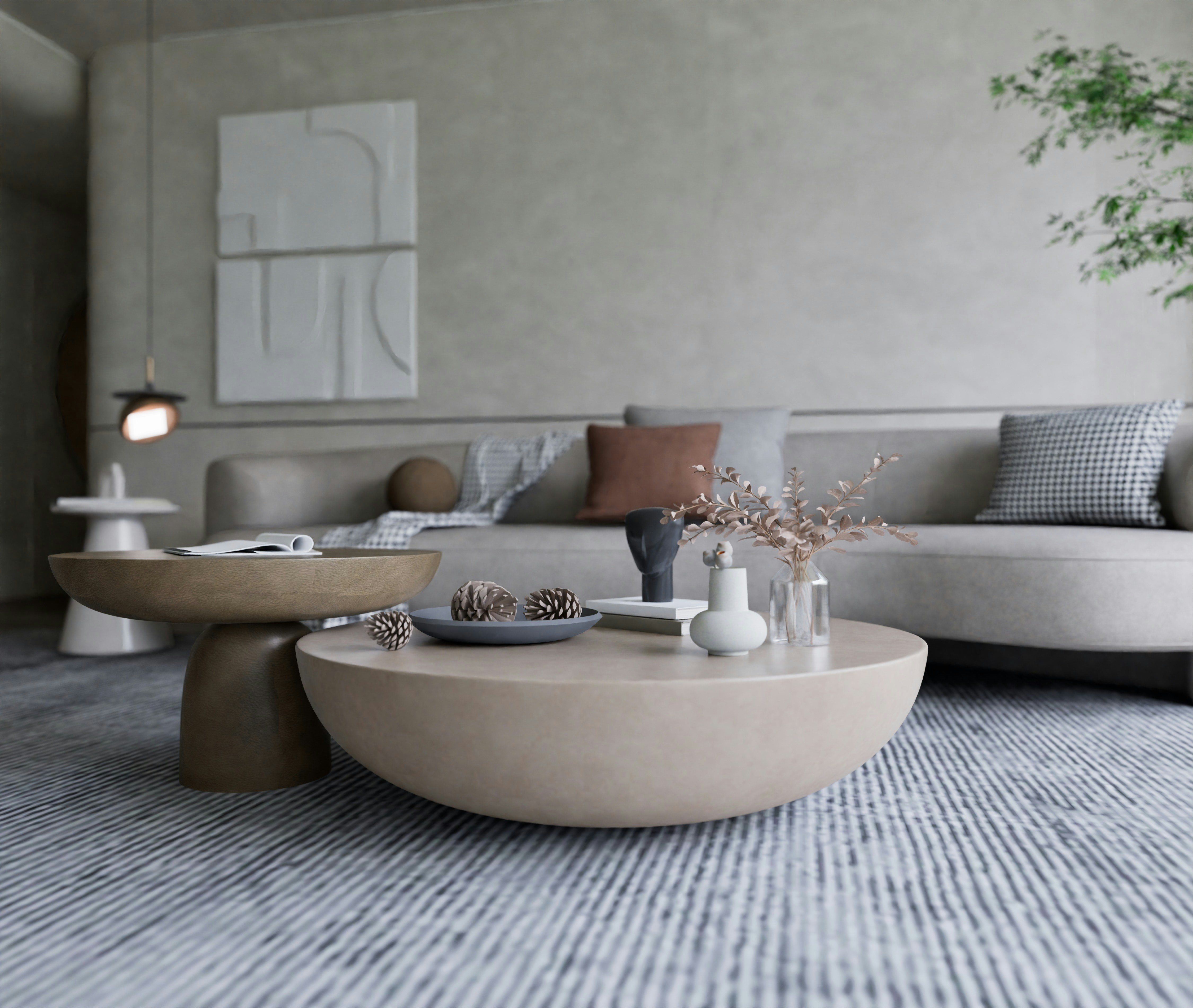 birds eye view of leaves on ground