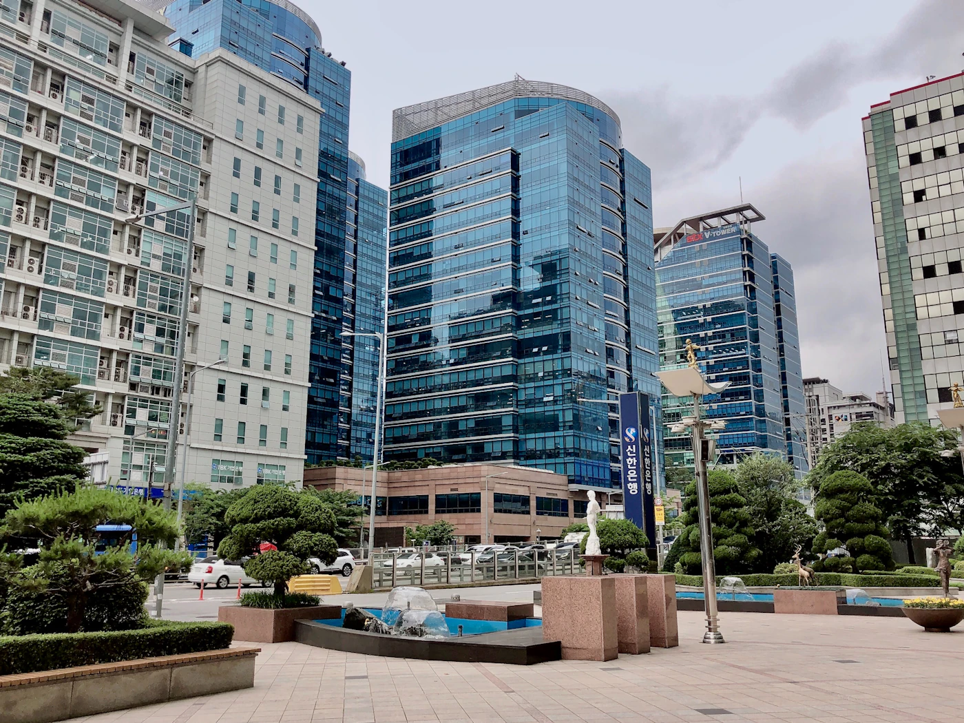 Office towers in Seoul