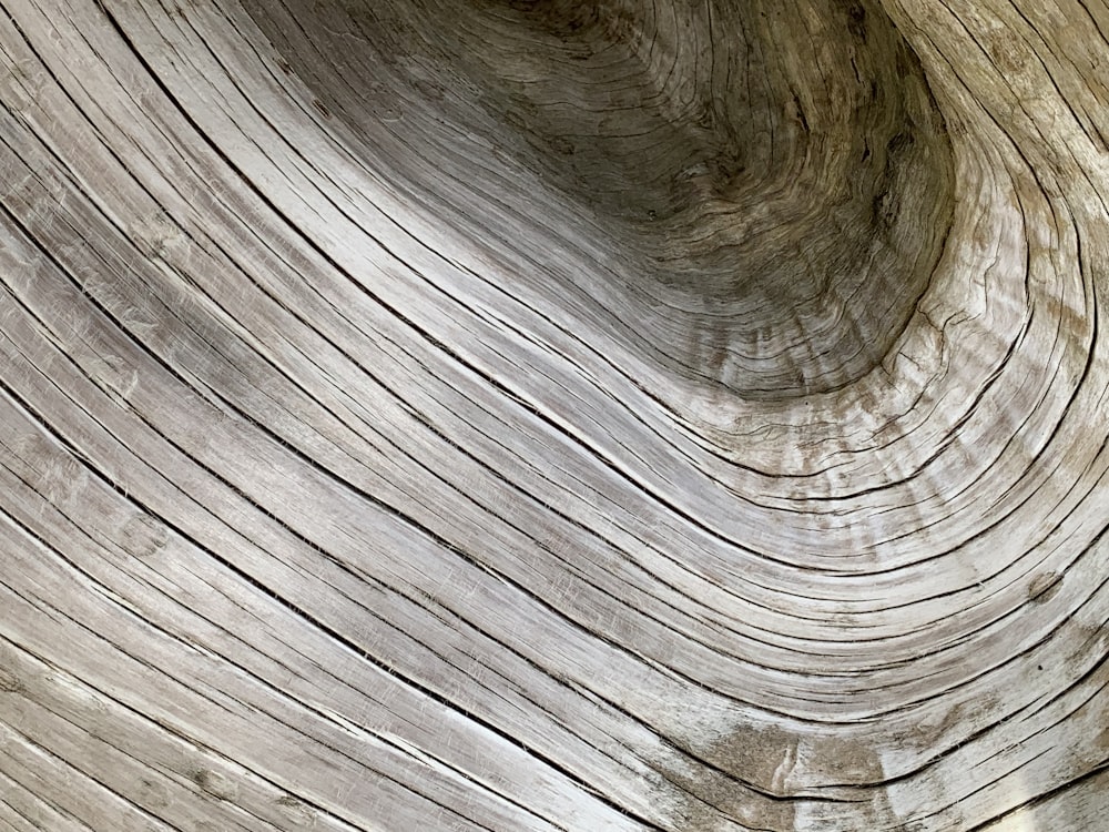 Una vista ravvicinata di una trama in legno