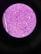 A circular microscopic view showing a tissue sample, characterized by a complex pattern of cell structures in various shades of purple and pink against a dark background.
