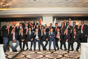 A formal group photo of IATCVS members at the founding ceremony in Medan, 1978