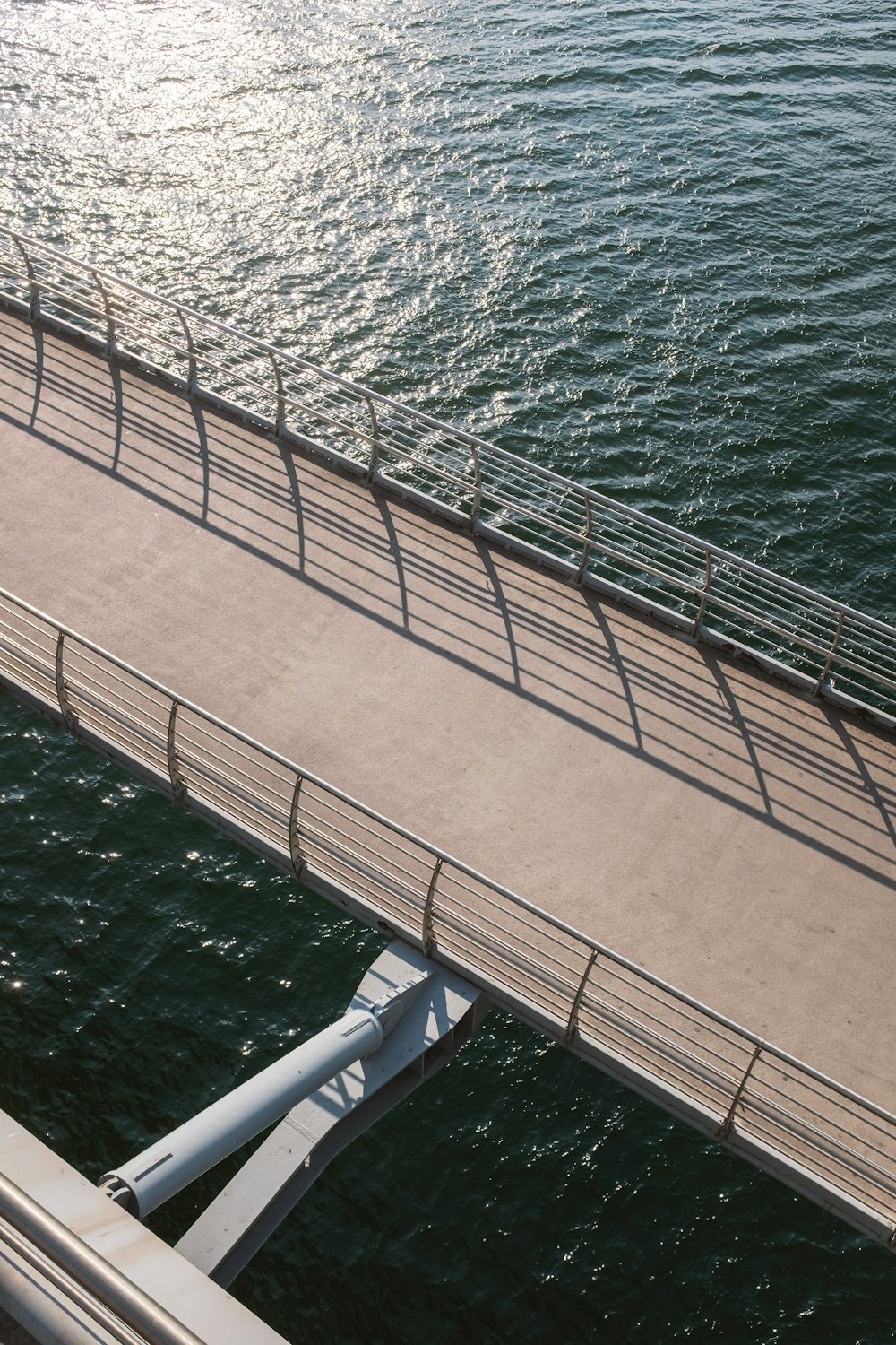 a bridge over a body of water