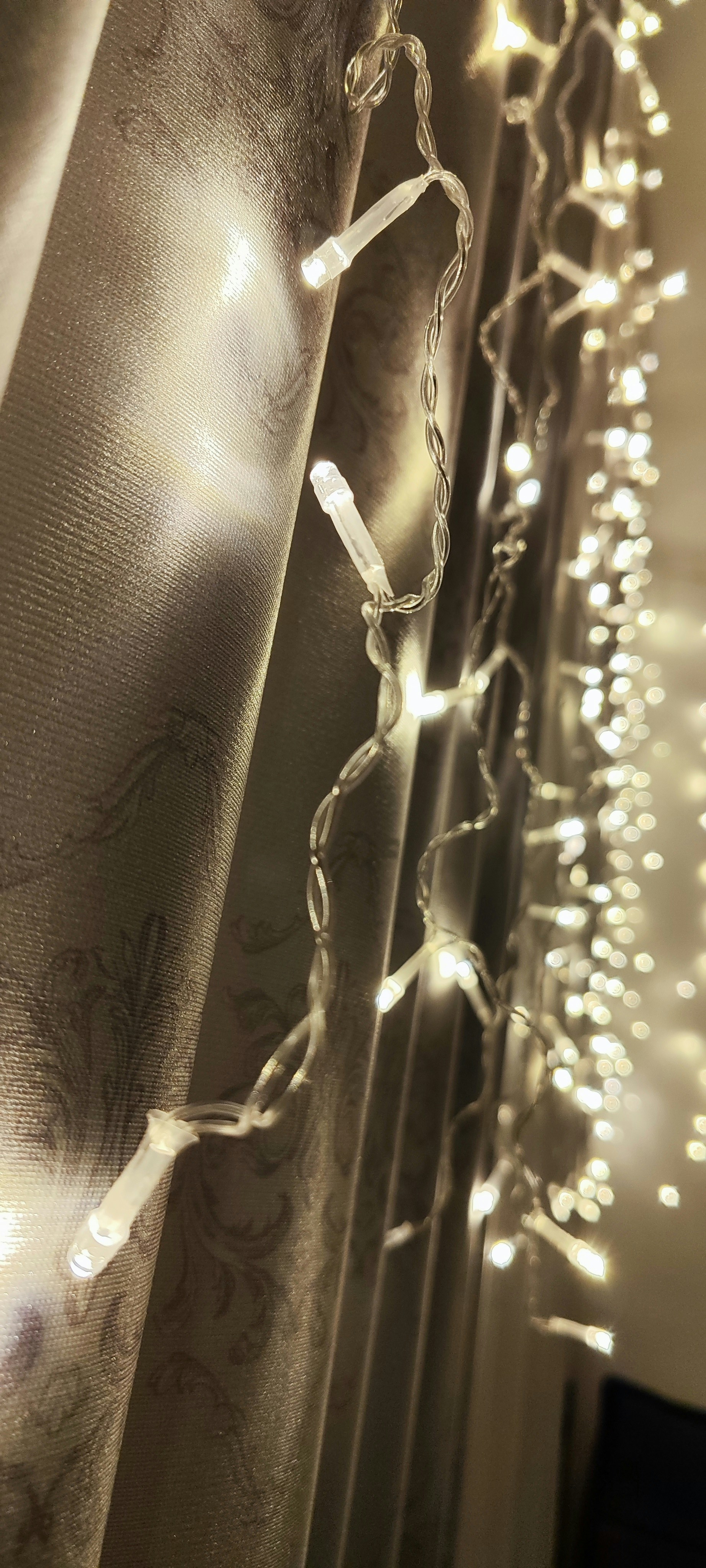 Sunlit Beaded Curtain