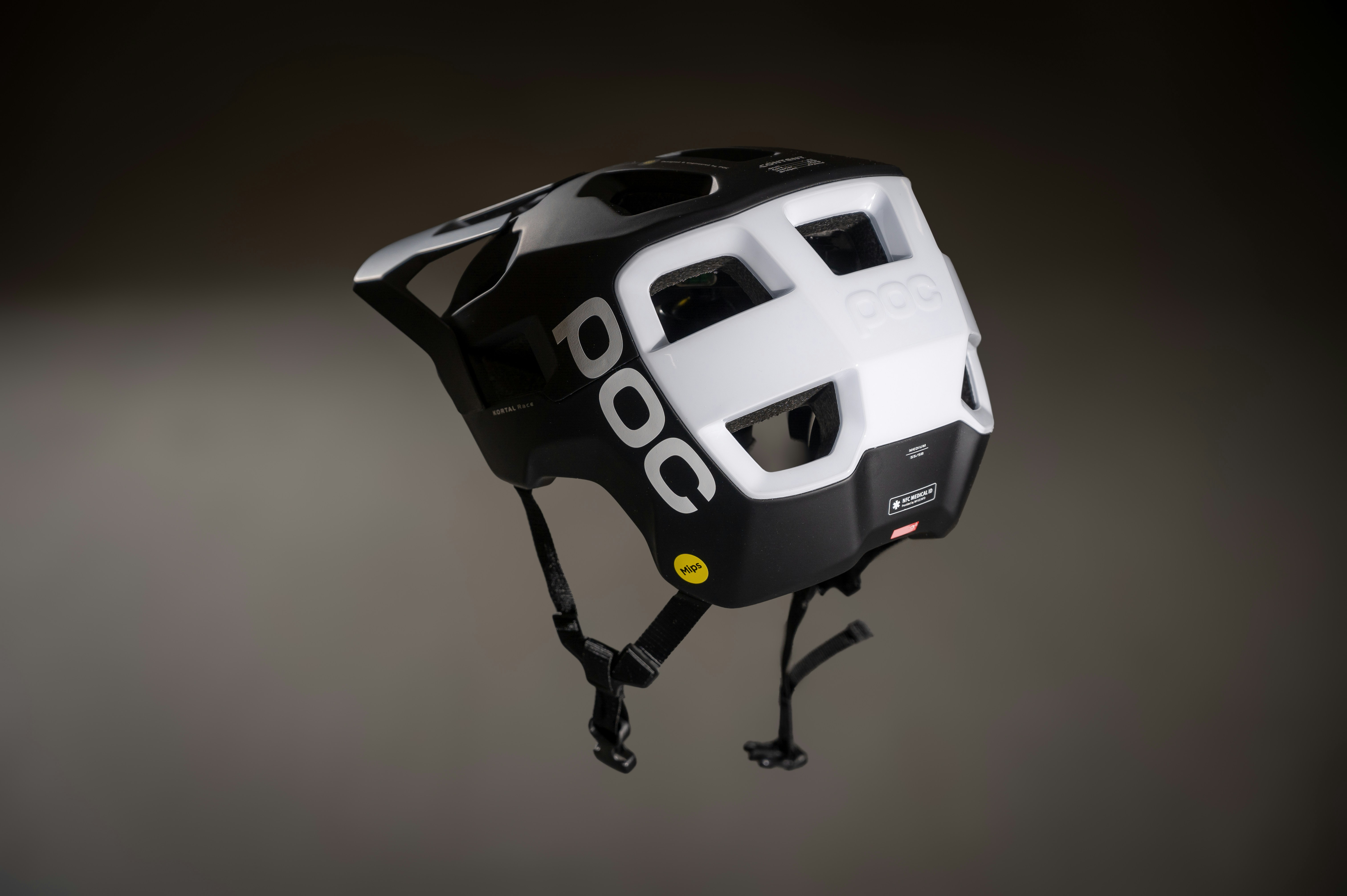 A sleek, aerodynamic cycling helmet.