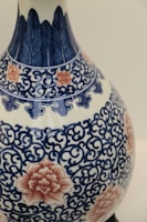 A beautifully crafted ceramic vase showcasing intricate designs.
