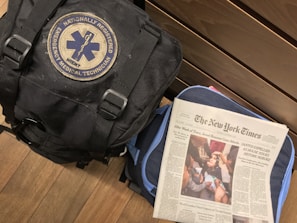 Medical staff treating patients with donated supplies in Gaza.