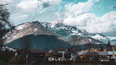 A picturesque landscape of the mountains surrounding Bielsko-Biała.