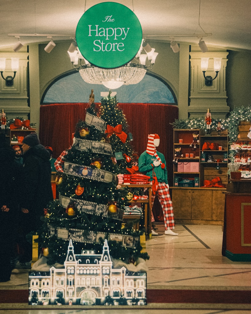Premium Display Santa