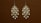 Two intricately designed chandelier earrings feature multiple white pearls set in a gold frame against a plain brown background.